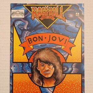 Rock N' Roll Comics: Bon Jovi #3 (1989) Revolutionary Comics, NM